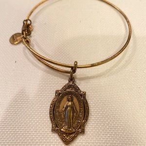 Alex and Ani Mother Mary religious bracelet